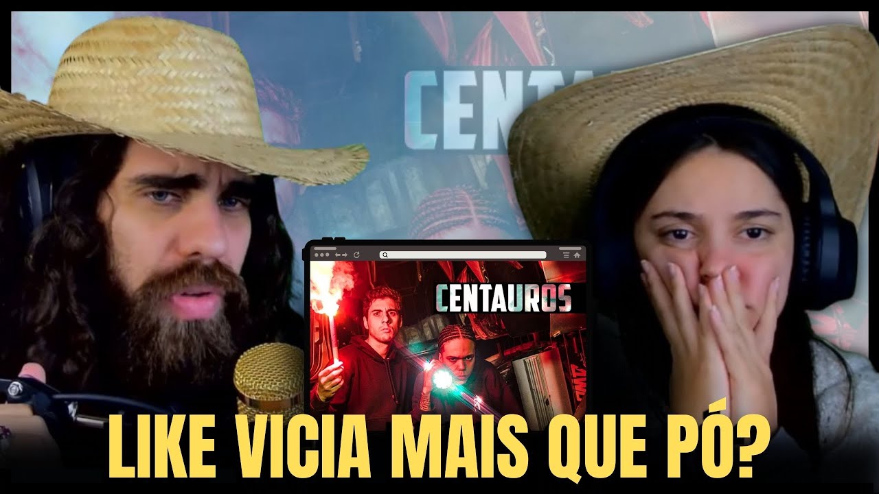 Centauros (Clipe Oficial) - Fabio Brazza part. Sant [Prod. Paiva] React Lucas Meira feat Carol