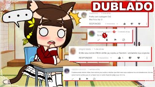 Mimi Reage a Comentários Cabulosos | DUBLADO - Gacha Club #MadeWithFilmora #ShakeUpWithFilmora