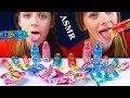 ASMR JUICY DROP POPS, RING POPS, PUSH POPS, BOTTLE POS (Sour Candy, Fizzy Lollipops)