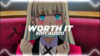 Worth it - fifth harmony ft. Kid ink [edit audio]