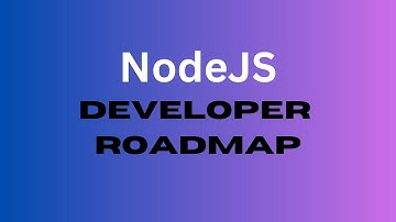 Nodejs Developer Roadmap