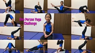 One Person Yoga Challenge By Yuri