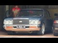 Toyota Crown 1978 with rocks exhaust sound