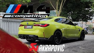 AKRAPOVIC BMW M4 COMPETITION G82 | M PERFORMANCE 2022 M4