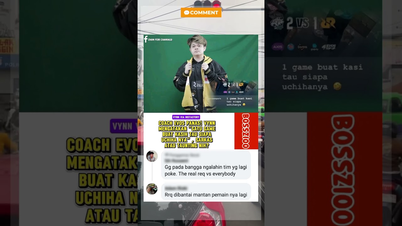 Sarkas atau Taunting?! 🔥 VYN EVOS Sebut "Satu Game Kasih Tau Siapa Uchihanya"