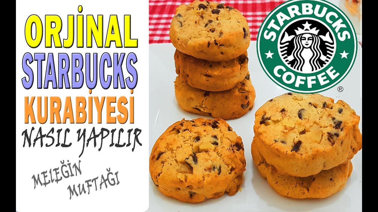 ORJİNAL STARBUCKS Ödüllü Starbucks Kurabiye Tarifi Starbucks
