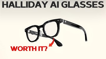 I Tried the Halliday AI Glasses... and WOW! 🤯