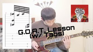 Polyphia G O A T Guitar Tutorial W Tabs Youtube