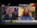 Maya Brady Appears on SportsCenter Following Bruins&#39; Two Top-10 Wins