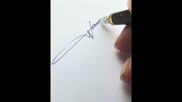Learn special signatures using “Werneb”🖋️ #bestsignature #handwriting #calligraphy#diy #art #design