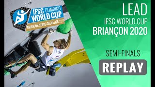 IFSC World Cup Briançon 2020 || Lead semi-finals