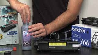 Inspektion snatch sikkerhed Toner Refill Kit for Brother - how to refill Brother toner cartridges using toner  refills - YouTube