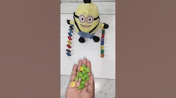 Reverse videos with minion #satisfying #reversevideo #shorts