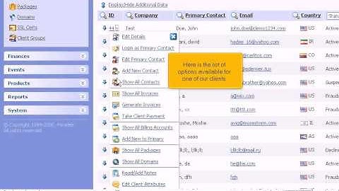 How to review your hosting packages in Plesk Billing