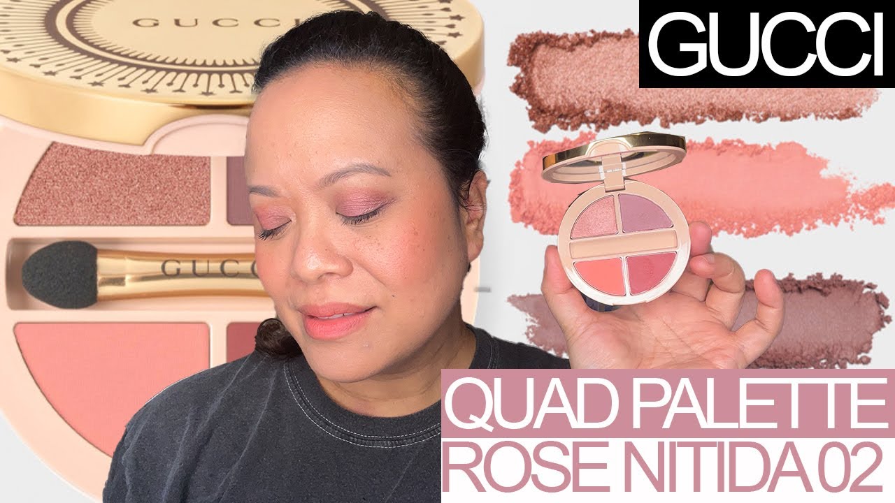 【GUCCI】PALETTE BEAUTE DES YEUX 02 GUCCI Gorgeous Flora Beaute Des Yeux | Eyeshadow Palette