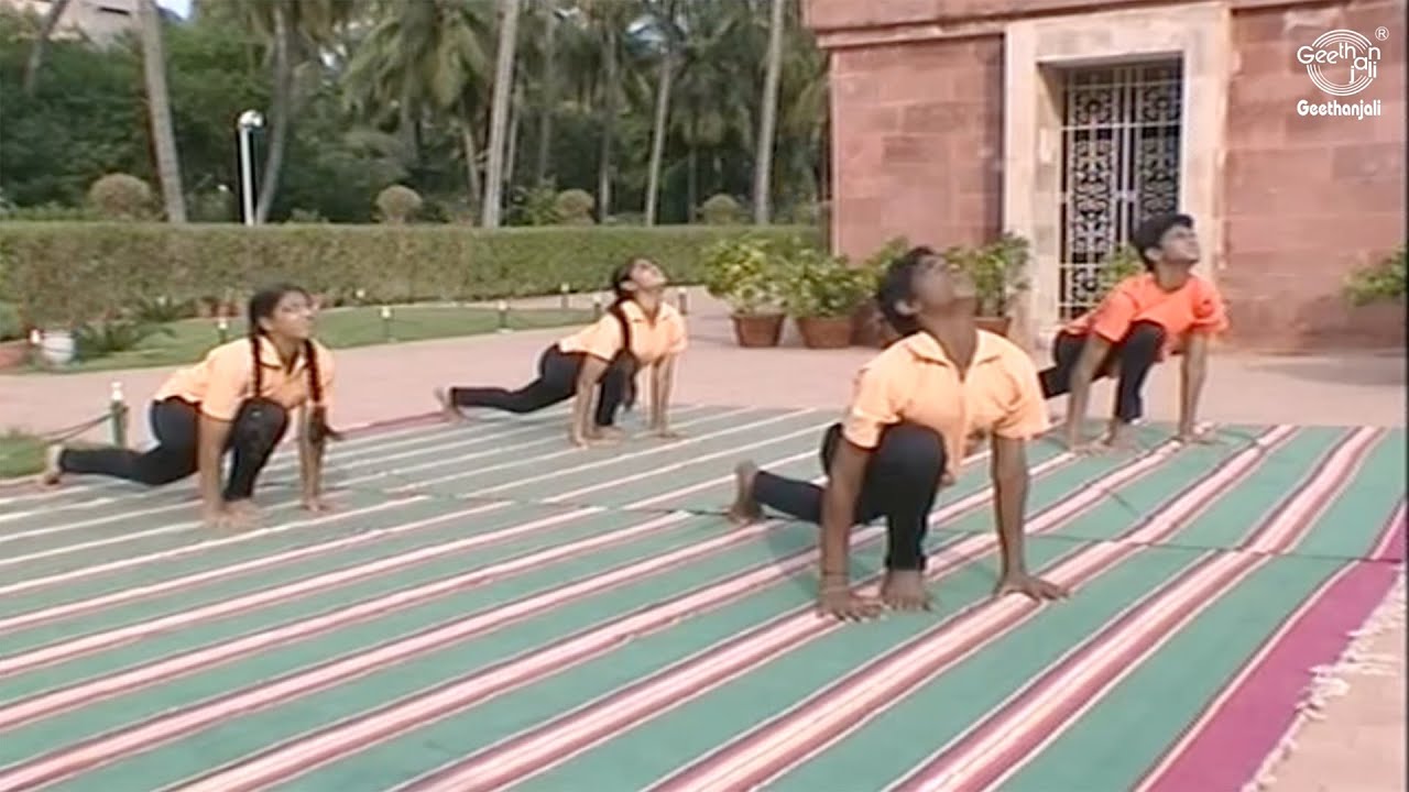 Surya Namaskar | सूर्य नमस्कार | 12 Yoga Poses For Flat ...