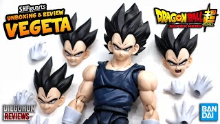 VEGETA SH Figuarts Dragon Ball Super: Super Hero Unboxing e Review BR / DiegoHDM