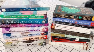 Spring Book Haul (More Greek Myth and Asian Authors)