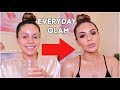 EVERYDAY MAKEUP TRANSFORMATION: 20 MINUTE GET READY WITH ME | JuicyJas