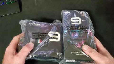 GoPro Hero 9 Black + Media Mod unboxing & mounting/set-up on moto helmet w/ Rode external mic