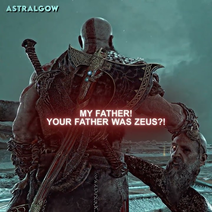 Kratos meets with his father┃God of War [4K] #shorts
