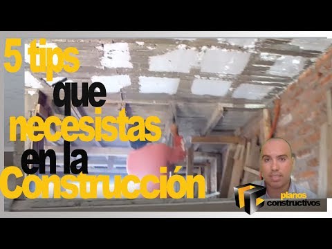 Video: ¿Qué está ambientando en la construcción?