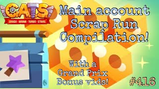 SCRAP RUN COMPILATION! *Main account Scrap Run* | C.A.T.S.: Crash Arena Turbo Stars #416 screenshot 1