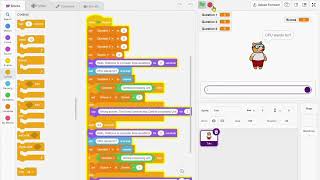 pictoblox computer Trivia games. Block-based coding for beginners and children screenshot 1