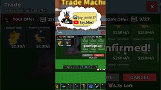 Trading My skibidi For A WHOLE STACK Of Dragons! W or L? #stealabrainrot #brainrottrading #sammy