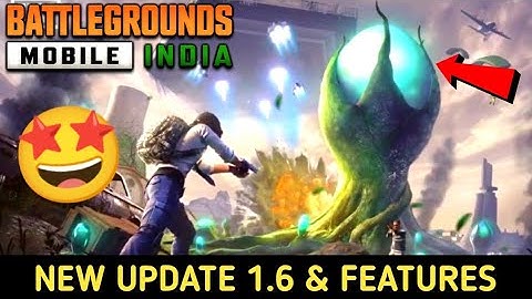 BGMI UPDATE 1.6 | FEATRUES | PATCH NOTES | RELEASE DATE