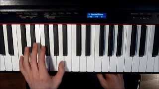 Leçon de piano : Gamme Blues chords