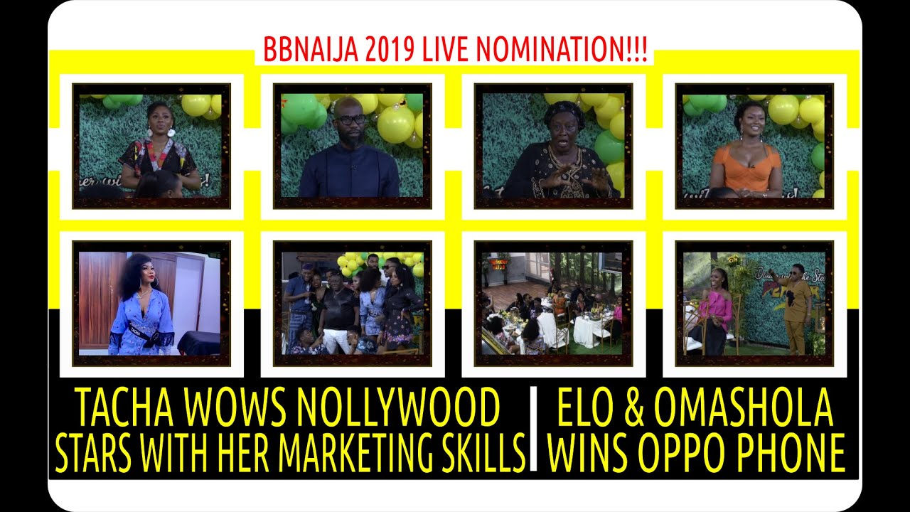 BBNaija 2019 LIVE UPDATES | TACHA WOWS NOLLYWOOD STARS WITH HER MARKETING SKILLS | ELO AND OMASHOLA