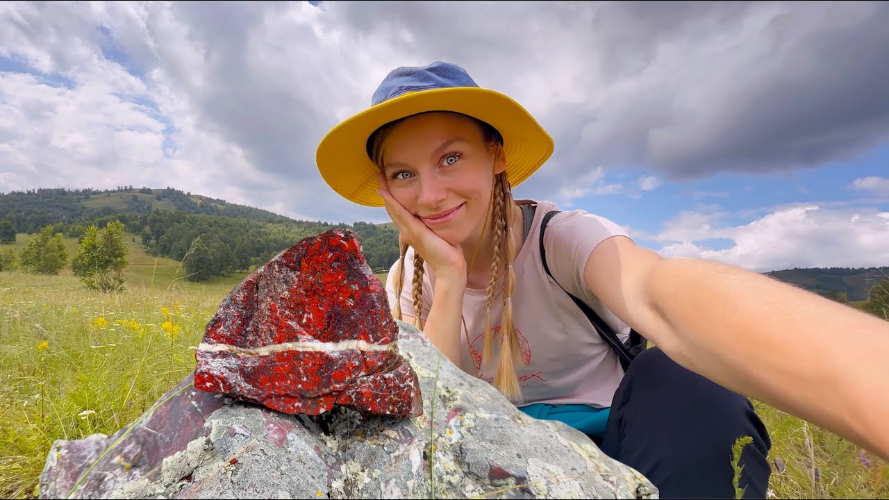 Поиск необычной яшмы — какие сокровища я нашла? | Поиск минералов