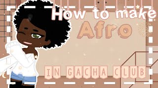 || ANOTHER way to make a cute afro! || Gabbieverse ||