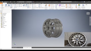 2020 Autodesk Inventor 2020 - BMW M5 Rim Design Tutorial