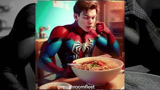 Spiderman Eating Noodles [REBOOT]