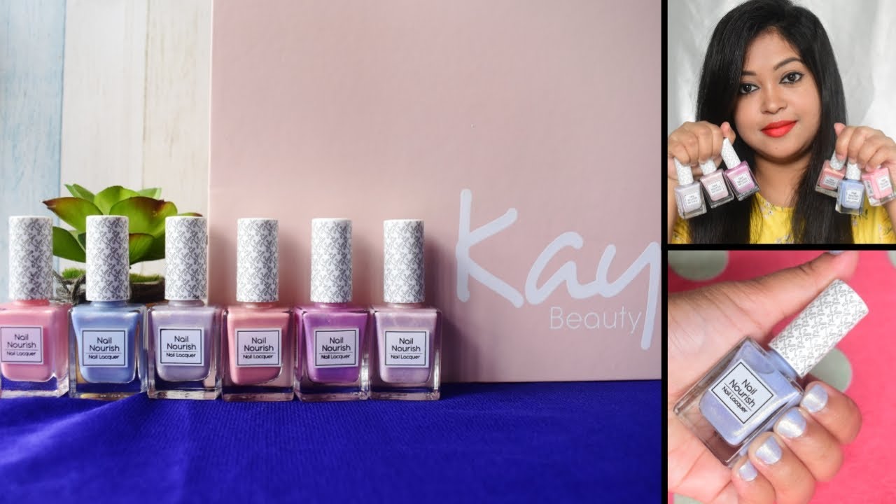 NEW* Nykaa Wedding Edition Nail Enamel | Swatches - YouTube