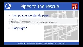 SF18US - 17: extcap – Packet capture beyond libpcap/winpcap (Roland Knall)