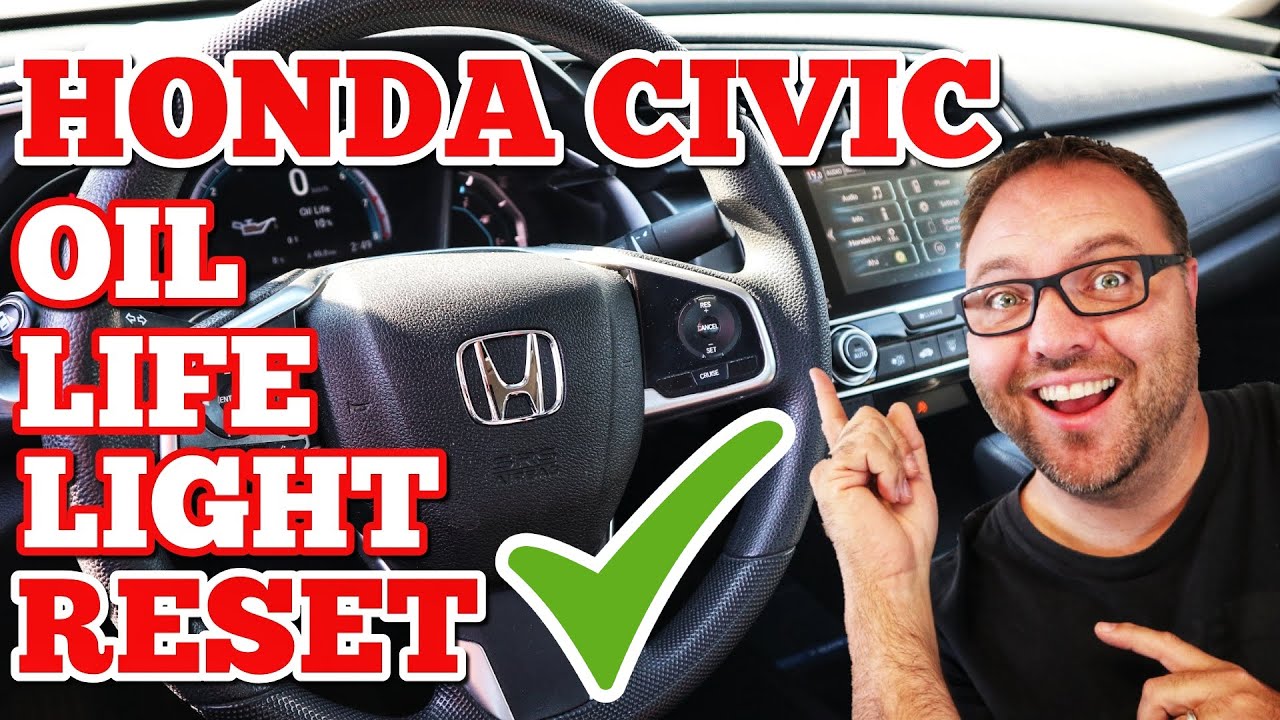 How To Reset Oil Life On Honda Civic 2016 2017 2018 2019 2020 2021