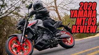 2020 Yamaha Mt-03 Video Review