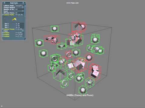 CS7057 - Broad Phase Collision Detection