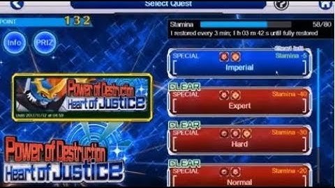 Imperial Mode- Power Of Destruction, Heart Of Justice I Digimon Links