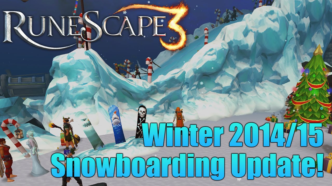 Runescape 3 Snowboarding Christmaswinter Updateevent 201415 with regard to How To Snowboard Runescape