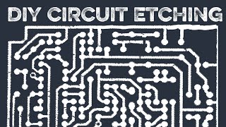 DIY Circuit Etching for Guitar Pedals.