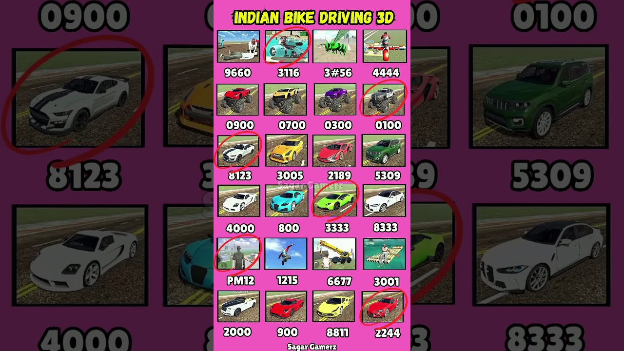 Real code 💥 Indian bike driving 3d all new cheat code update + plugin cheat code