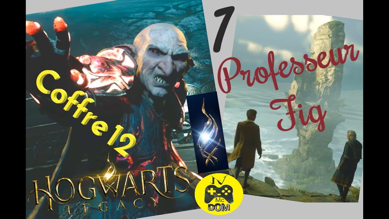 HOGWARTS LEGACY 1A SUIVRE PROFESSEUR RIG Coffre 12 