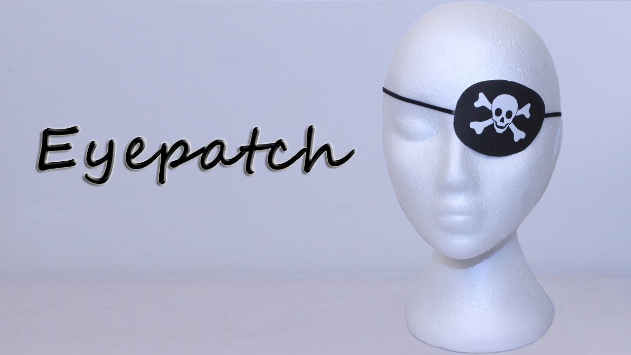 Pirate eye patch - YouTube.