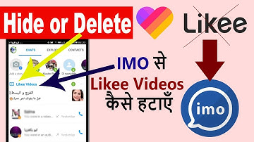 how to hide likee video from imo | How disable imo likee video | imo se likee video kaise hatae