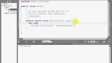 Java Eclipse Konstante einbinden