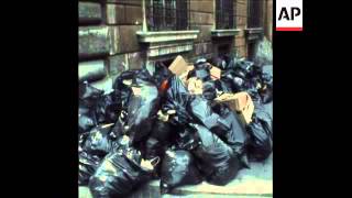UPITN 25 6 74 THIRD DAY OF DUSTMENS STRIKE